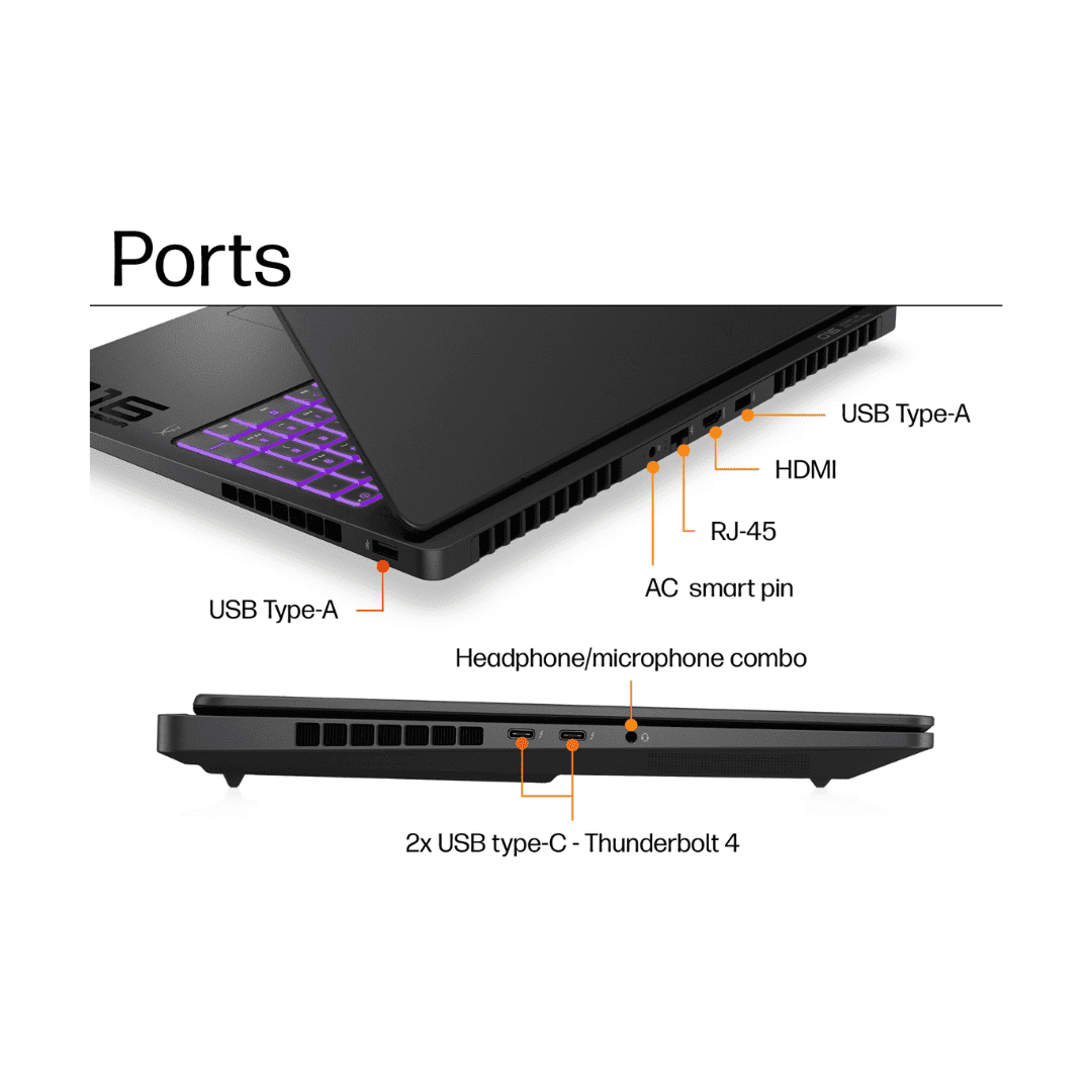 OMEN MAX Gaming Laptop 16, Black, Ultra 9 - 275HX (24C), RTX 5090 24GB, 64 GB DDR5 - Image 4